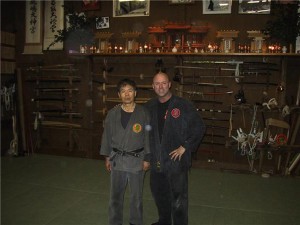 Oguri Sensei with Rob 2005       